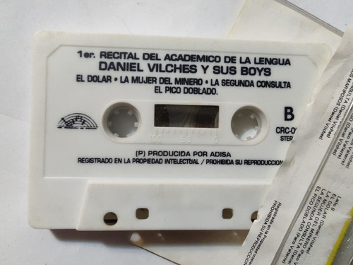 Cassette De Daniel Vilches El Académico De La Lengua (#2105 (Usado)