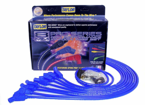 Taylor Cable 76632 Spiro-pro Spiro-wound Core Blue Spark Plu