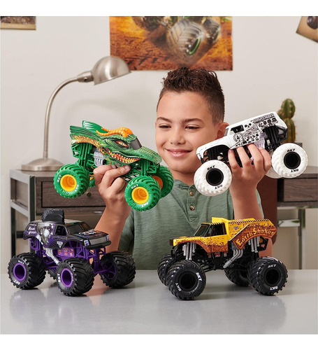 True Monster Jam Oficial 1:24 Grave Digger