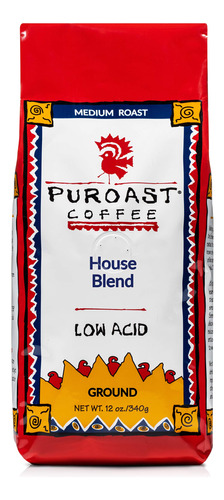 Puroast - Caf Molido De Bajo Cido, Alto En Antioxidante