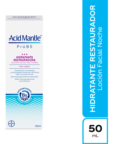 Acid Mantle® Prob5 Hidratante Restauradora Nocturna