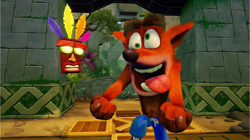 Jogo Crash Bandicoot N'sane Trilogy - Ps4 Mídia Física