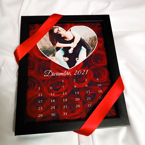 Hermoso Cuadro Fisico Personalizado+modelo Calendario3