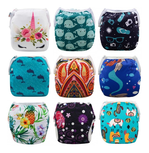 Pañales Piscina Matronatación Ecológicos Pack 3 Alva Ecoyo