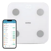 Comprar Bascula Digital Personal Bomidi® Basculas Corporales Con Bascula De Bioimpedancia Bluetooth Inteligente Y App Pesa Digital Hasta 180 Kg