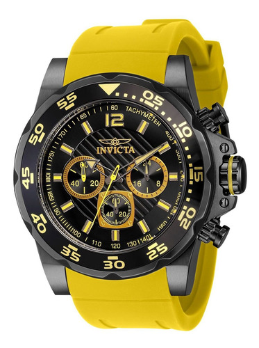 Reloj Para Hombres Invicta Pro Diver 40027 Amarillo