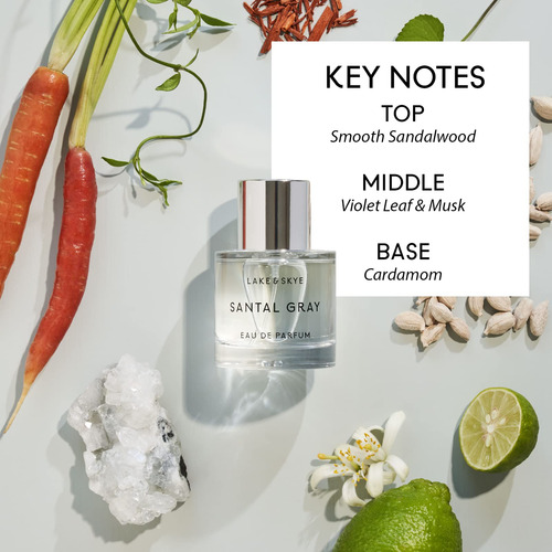 Perfume Lake & Skye Santal Grey, 50 Ml, Para Unisex