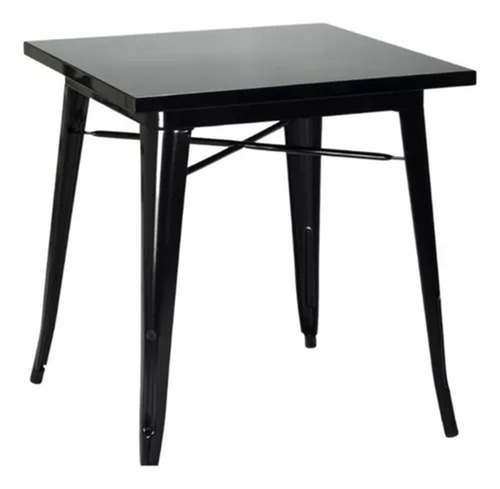 Mesa Tolix De Acero 80x80cm Para Bar O Terraza O Restaurant