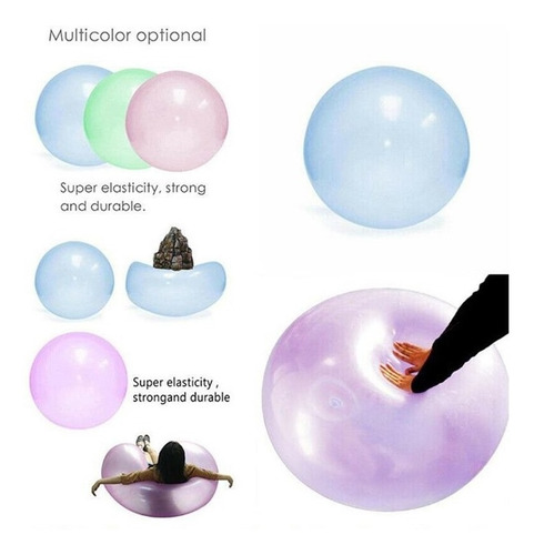 Imagen 4 de 9 de Bubble Big Ball Bubble Incrivel Bolha Mágica.