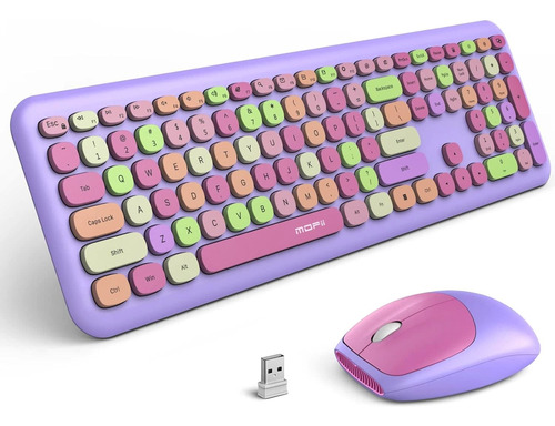 Teclado Gamer Y Mouse Gamer Combo Multicolor