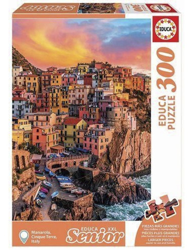 Puzzle Rompecabeza Educa Paisaje Italia 300 Piezas Grandes ®