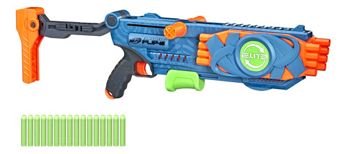 Nerf Elite 2.0 Flipshots Flip-16 Blaster Con 16 Barriles De