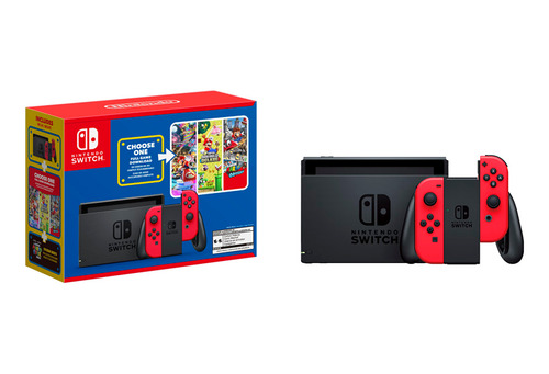 Imagen 3 de 6 de Consola Nintendo Switch Lt2 Mario Bundle Choose One