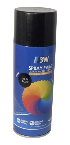 Pintura En Spray 40ml (negro)