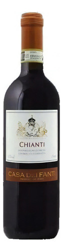Vinho Italiano Casa Dei Fanti Chianti Tinto Docg 750ml