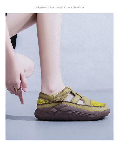Sandalias Casuales Transpirables De Verano Para Mujer