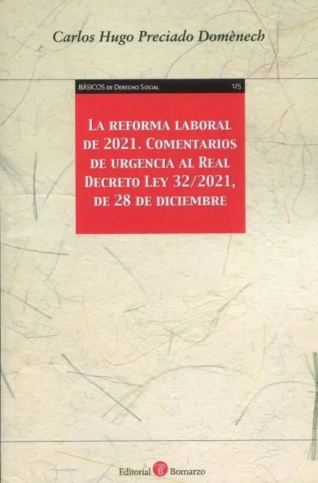 Livro - La Reforma Laboral De 2021