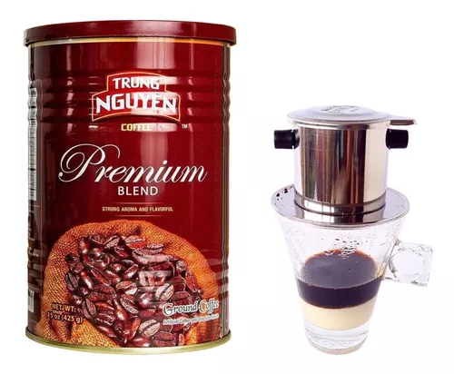 Pack Café Molido Premium Blend+cafetera Vietnamita Tn