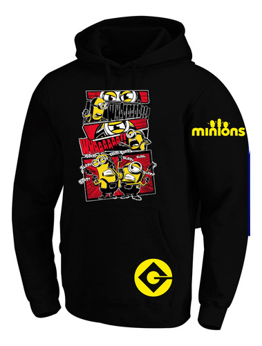 Sudadera Minions Peleando Mi Villano Favorito