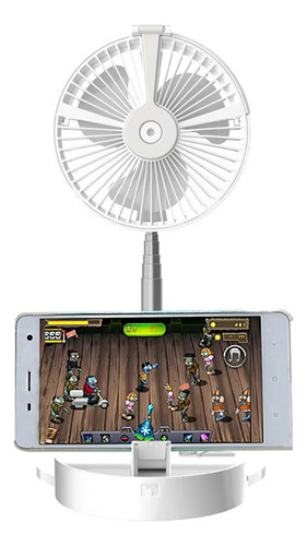 Ventilador Telescópico Recargable Plegable S Con Humi 9005