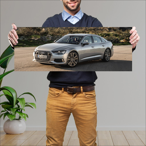 Cuadro 30x80cm Auto 2018 Audi A6 Sedan 78026 375