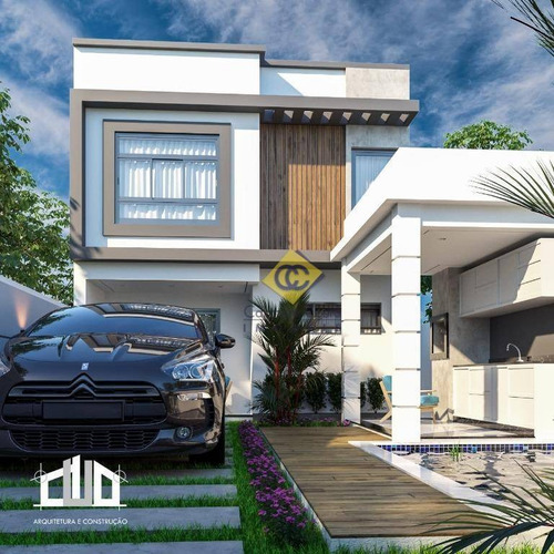Imagem 1 de 4 de Linda Casa Com 4 Dormitórios À Venda, 190 M² Por R$ 800.000 - Ouro Verde - Rio Das Ostras/rj - Ca2085