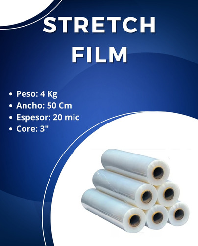 Stretch Film, Uso Industrial, Envoplas