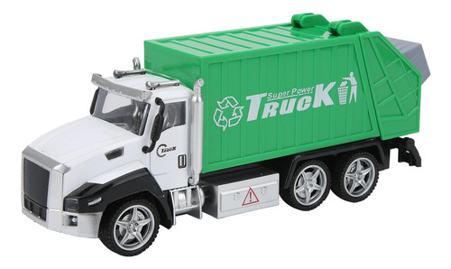1:42 Caminhão De Lixo Caminhão De Lixo Diecast Toy A