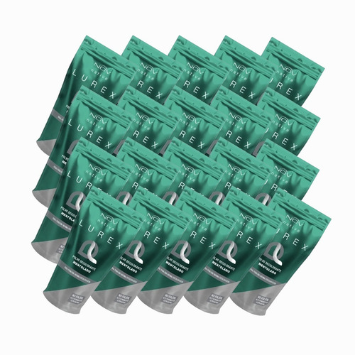 Imagen 2 de 3 de Nov Polvo Decolorante Lurex Mentolado Ultra Rapido X 20u