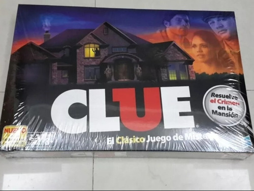 Juego Clue. El Clásico Juego De Misterio De Hasbro. 27 Vrds.