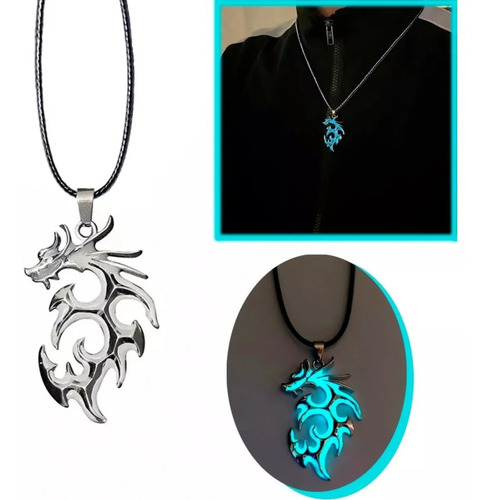 Collar La Casa Dragon Atack Luminoso Glow Game Of Throne