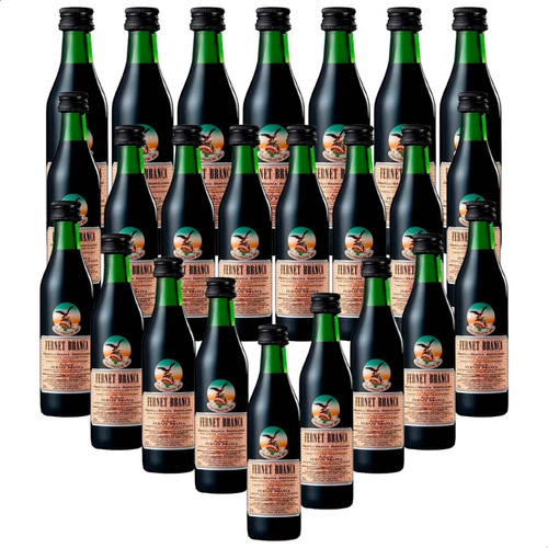 Fernet Branca Fratelli Aperitivo Miniatura - Pack X24 Unid