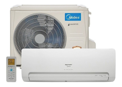 Ar condicionado Springer Midea split inverter quente/frio 12000BTU/h branco 220V 42MBQA12M5|38MBQA12M5