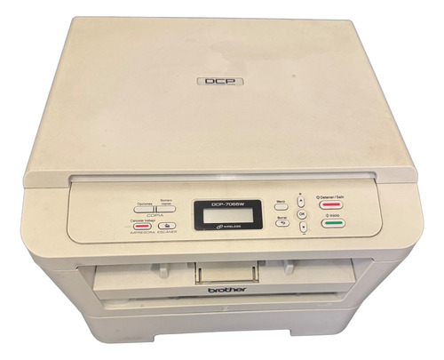 Impresora Brother Dcp-7055w Monocromática Wi-fi Gris (Reacondicionado)
