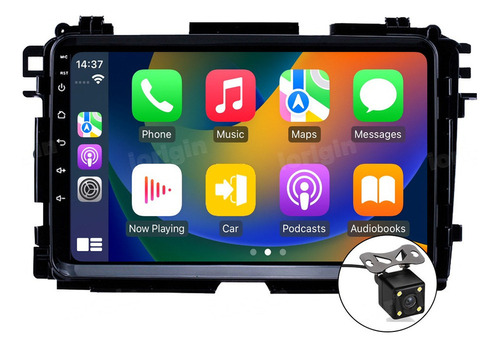 Android 12 Carplay Estéreo Para Honda Hrv 2016-2020 4+32g