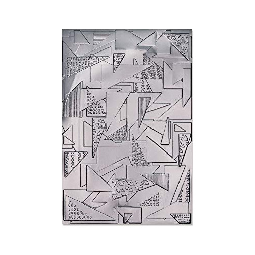 Carpeta Relieve 3d Impresslits 664528 Doodle Triangles ...
