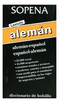 Comprar Lexicon Aleman . Aleman - Español Español - Aleman Dicc. De