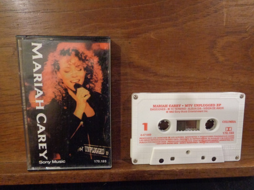 Mariah Carey Unplugged Cassette Pop