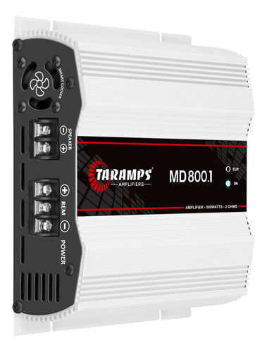 Módulo Amplificador Taramps 800w Rms 1 Canal 2 Ohms Md800.1