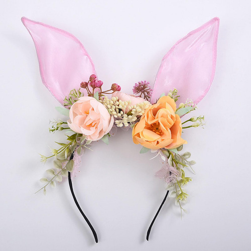 Diadema Con Orejas De Conejo, Tocado Para Fiesta,