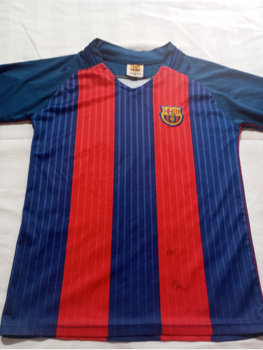 Camiseta De Fútbol De Barcelona  Comprada En Tienda Oficial 