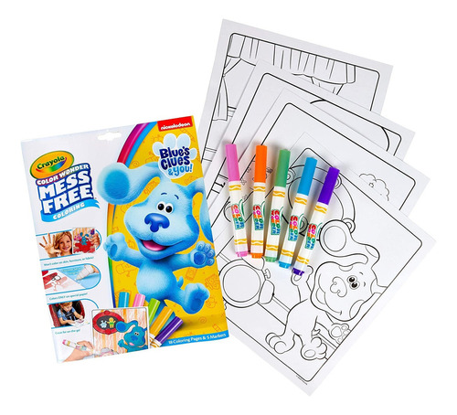 Paginas Para Colorear Blues Clues Wonder 18 Mess Free 1...