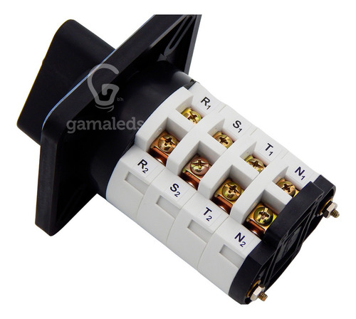 Imagen 3 de 7 de Interruptor Conmutador Tripolar + Neutro Vefben 45a Embutir