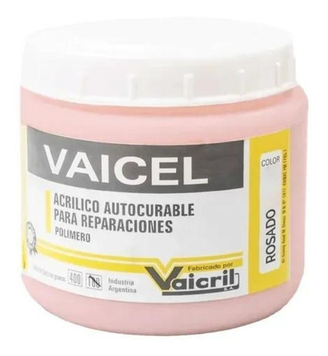 Acrilico Autocurable Para Reparaciones Vaicel X 400gr