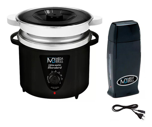 Kit Panela Termocera Megabell 900g C. Refil + Apare. Roll On