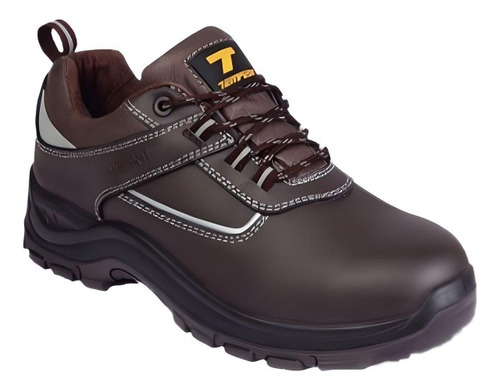 Botin De Seguridad Tempest Aislante Iron Tp 3041 Cafe