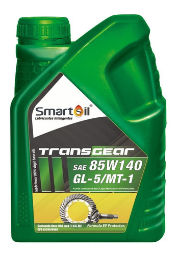 Aceite Transmision Manual 85w140 Smartoil