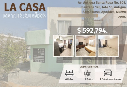 Casa En Santa Rosa Nuevo Leon / Gv16 - Za 83