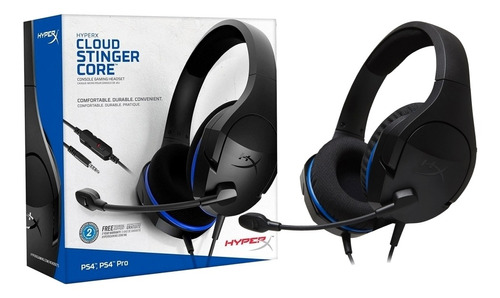 Headset Gamer Hyperx Cloud Stinger Core Ps4  Hx-hscsc-bk