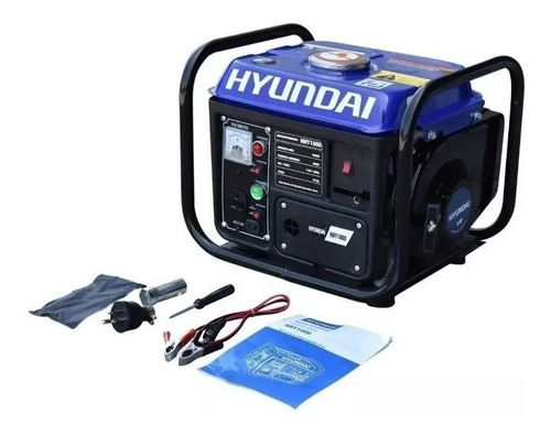 Generador Planta De Luz Portátil  Gasolina Hyundai Hhy1000 W